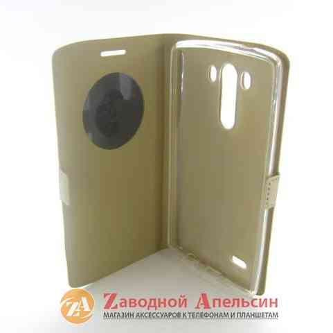 Чохол книжка LG G3 D855 Smart Case gold Одеса
