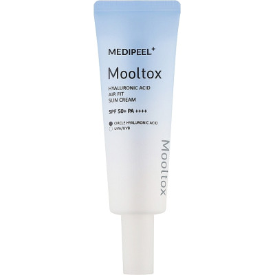 Средство от загара Medi-Peel Hyaluronic Acid Mooltox Air Fit Sun Cream SPF 50+ PA++++ 50 мл (8809941822199) Винница - изображение 1