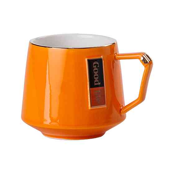 Чайний сервіз на 6 персон із порцелянаовою підставкою Orange HP-15-27 Коломия