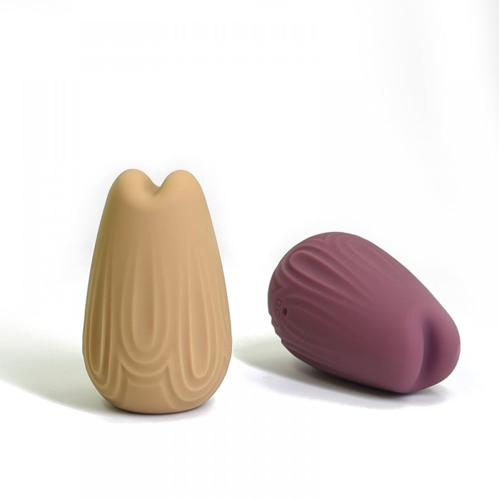 Мини-вибратор для клитора с фигурным узором Sweet Em Velvet Lure,10 режимов вибрации, желтый Sex Aura Киев - изображение 6