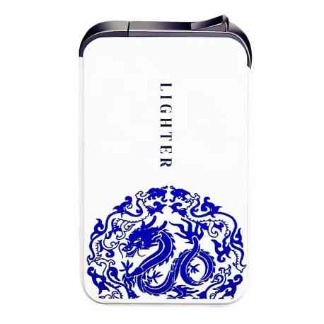 Газовая зажигалка белая | Пьезо зажигалка с зеленым пламенем a3 Одесса