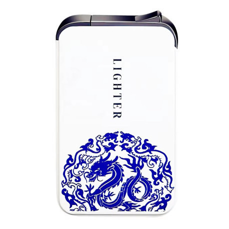 Газова запальничка біла | П'єзо запальничка із зеленим полум'ям a3 Одеса - фото 2