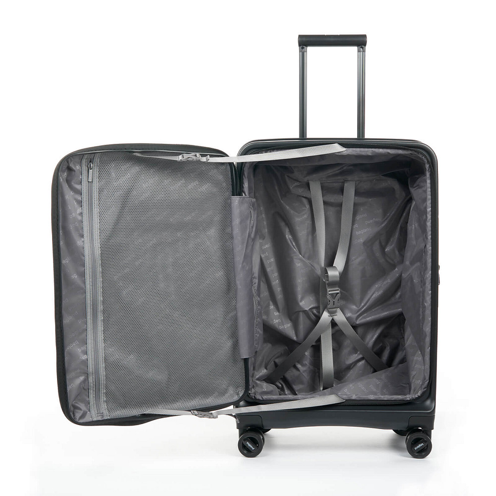 Bagland Валіза Bagland Velo середня 72 л. чорний (00322024) Коломыя - изображение 8