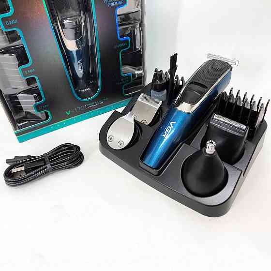 Машинка для стрижки з потужним акумулятором, Машинка для стрижки волосся з регульованою довжиною GH-77 Київ