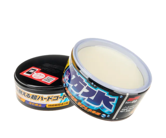 Синтетичний твердий віск SOFT99 Water Block Wax Black для темних авто 300 г Чортків