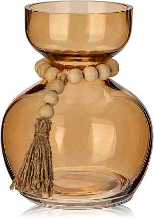 Скляна ваза для квітів Hollyone Луцьк