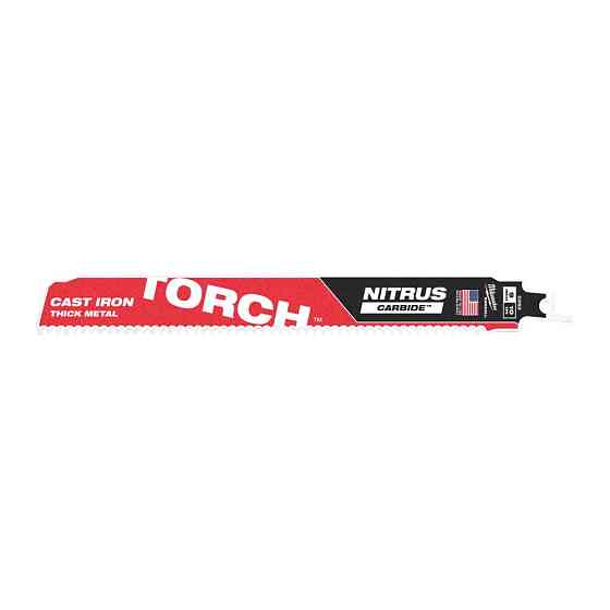 Полотно для шабельних пил TORCH CARBIDE NITRUS MILWAUKEE, 230х2,5мм, (метал) Одесса