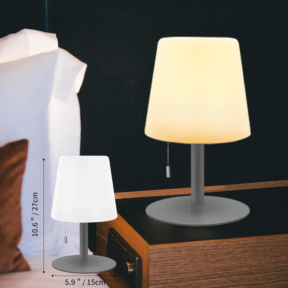 Светодиодная настольная лампа на батарее 8 цветов RGB Днепр - изображение 3