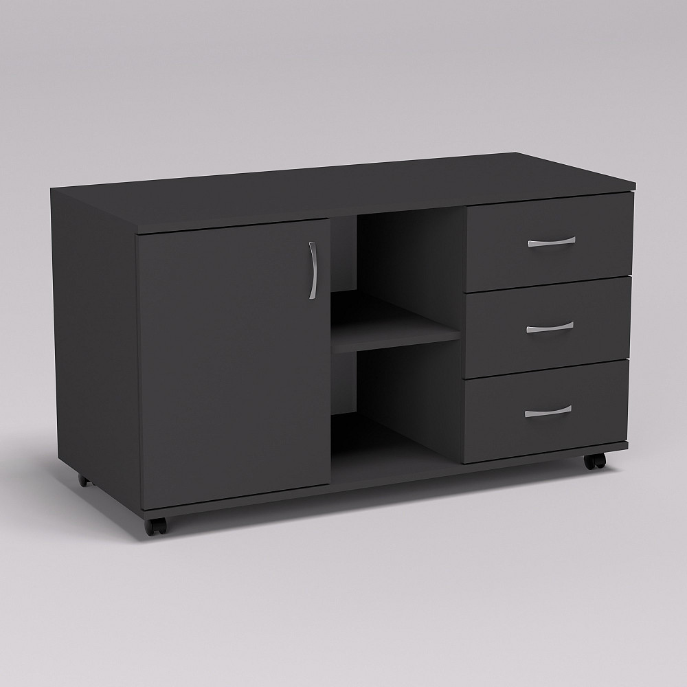 Тумба офисная ТМО-1, Антрацит, 1100/480/620 Львов - изображение 2