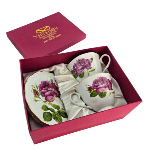 Сервиз подарочный фарфор на 2 персоны Розы Киев - изображение 2