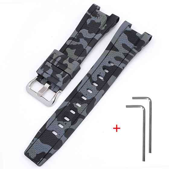 Ремінець для Casio G-Shock GST-W100G/W110/W130L/W300/W300G/S110/S100G/S300/S300G/S210B/B100/410G Cam SBR Київ