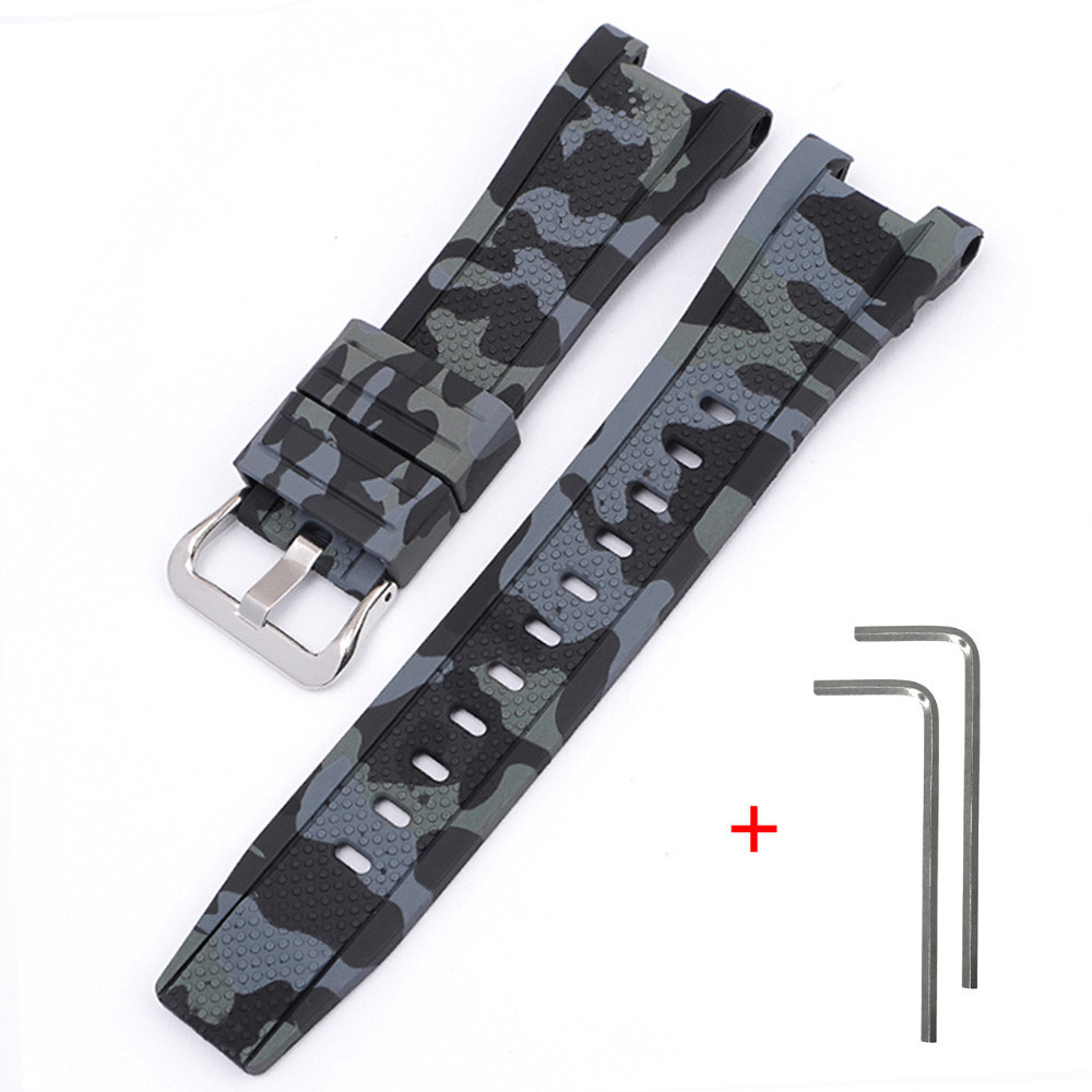 Ремешок для Casio G-Shock GST-W100G/W110/W130L/W300/W300G/S110/S100G/S300/S300G/S210B/B100/410G Cam SBR Киев - изображение 1