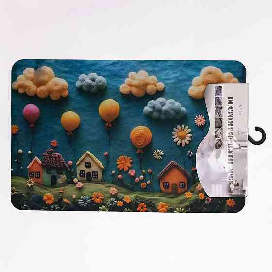 Килимок діатомітовий з 3D-ефектом Whimsical Village 38*58 см універсальний HP-42-34 Коломия