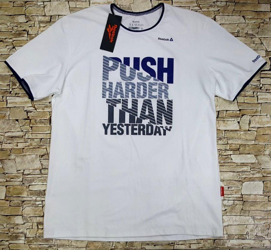 Чоловіча футболка Reebok,батал Київ - фото 1