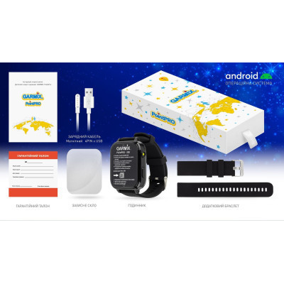 Смарт-часы GARMIX PointPRO-300 4G/GPS/WIFI/VIDEO CALL BLACK (1017354) Винница - изображение 4