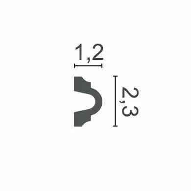 Кутовий елемент поліуретановий Grand Decor HCR 516-4 Дніпро