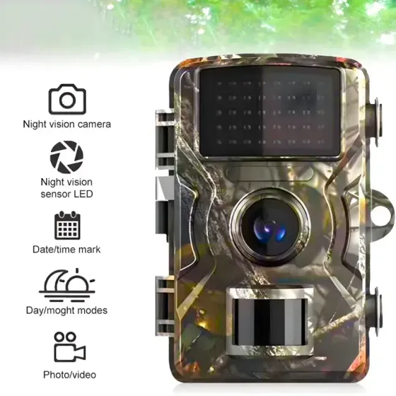 Мини видеорегистратор для охоты на батарейках, IP66, DL-001 / Охотничья видеокамера / Фотоловушка для охоты Коломия