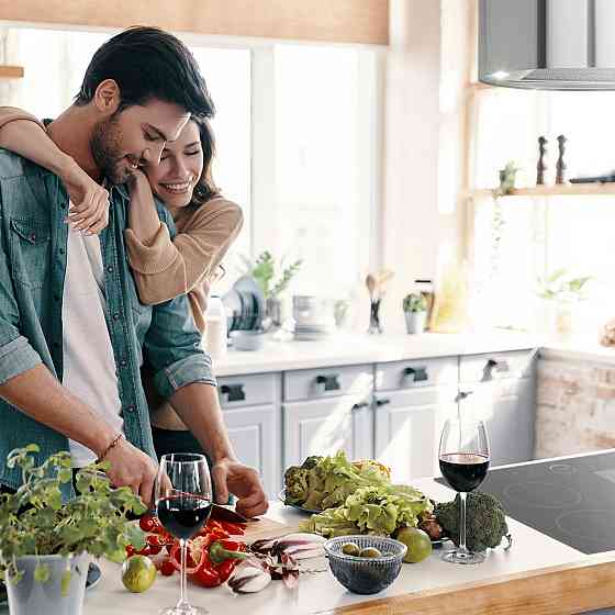 Вытяжка Barett Island Ø35см рециркуляция 558 м³/ч LED фильтр с активированным углем серебристый (Германия, Ровно