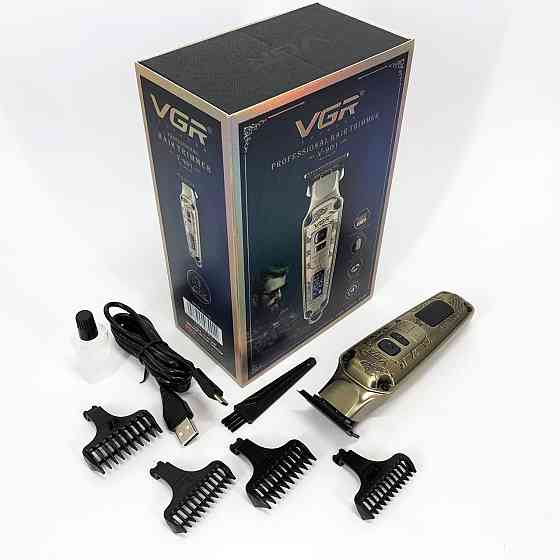 Машинка для стрижки волосся домашня VGR, Бездротові машинки для стрижки легкі Машинка підстригання JA-46 Київ