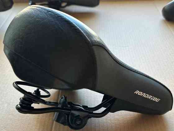 Седло на велосипед вело сідло дорожнее на пружинах Roadride. Київ
