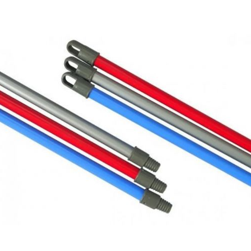 Кий (ручка) для швабри 120см метал синій KI-120 МАКСУС+ Житомир - фото 1