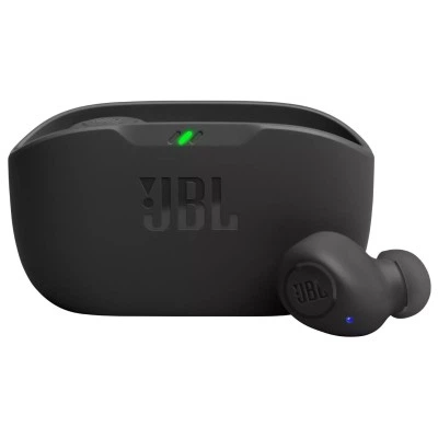 Наушники JBL Wave Buds TWS Black, Bluetooth 5.3, ANC, 48 ч, IP54, 4 микрофона, JBL Pure Bass Киев - изображение 1
