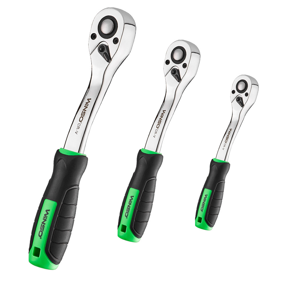 Професійний набір інструментів в кейсі Winso Pro 1/2", 1/4", 3/8" 72T, CR-V, 219од. Львів - фото 8