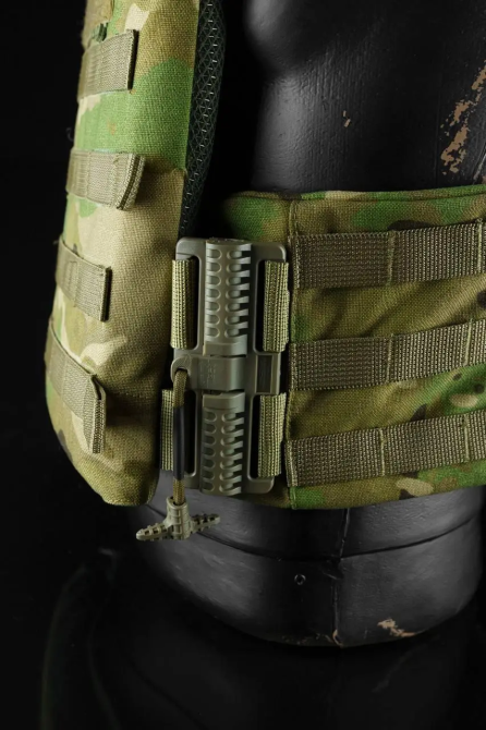 Тактична плитоноска жилет із швидким скиданням Cordura 1000D з IRR обробкою (без плит) Мультикам Вінниця - фото 6