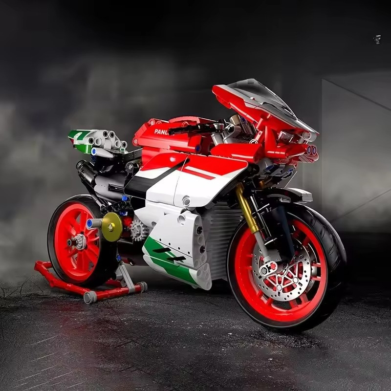 Конструктор дитячий. Спортивний мотоцикл байк на 803 деталі, дитячий Кам'янець-Подільський - фото 2