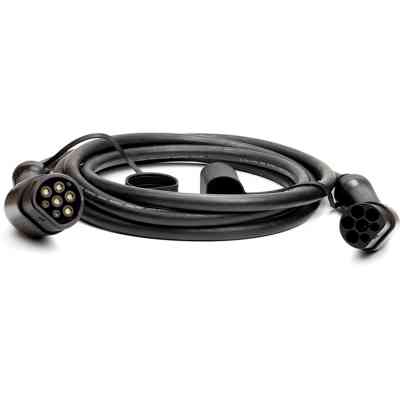 Зарядний кабель для електромобіля HiSmart Type 2, 32A, 22кВт, 3 фазный, 5м (EV200023) Вінниця