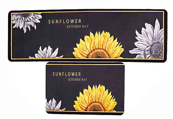 Набор кухонных ковриков 2 шт противоскользящие влагостойкие HP-42-14BY Киев