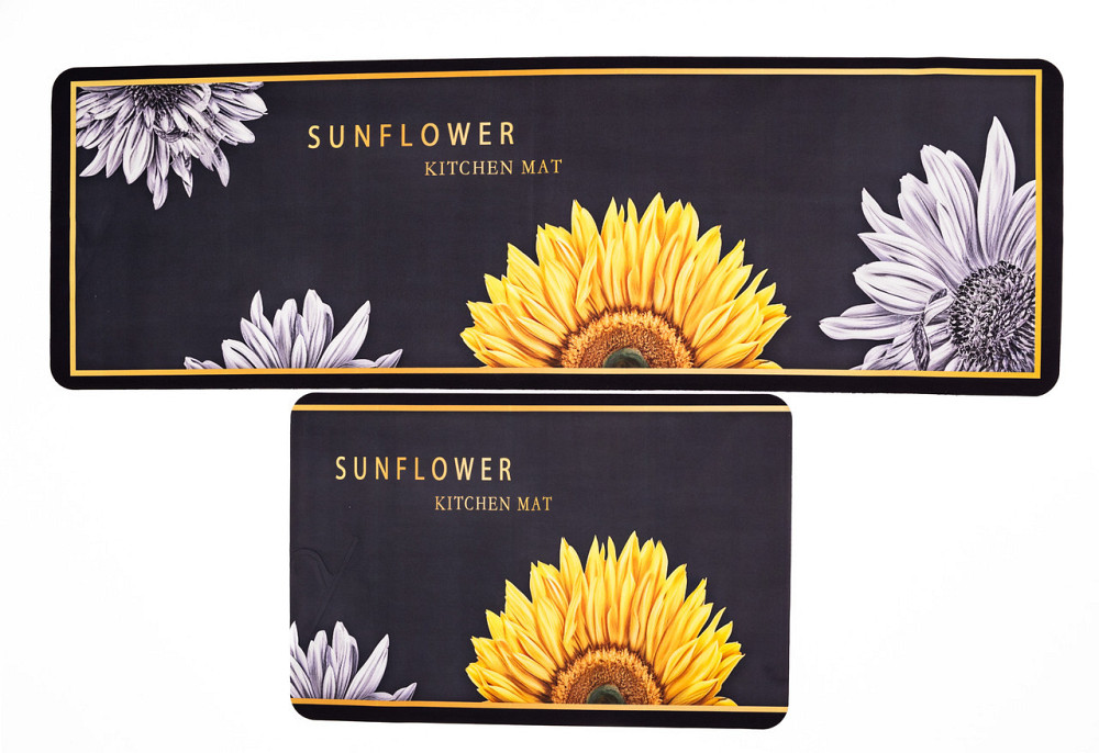 Набор кухонных ковриков 2 шт противоскользящие влагостойкие HP-42-14BY Киев - изображение 1