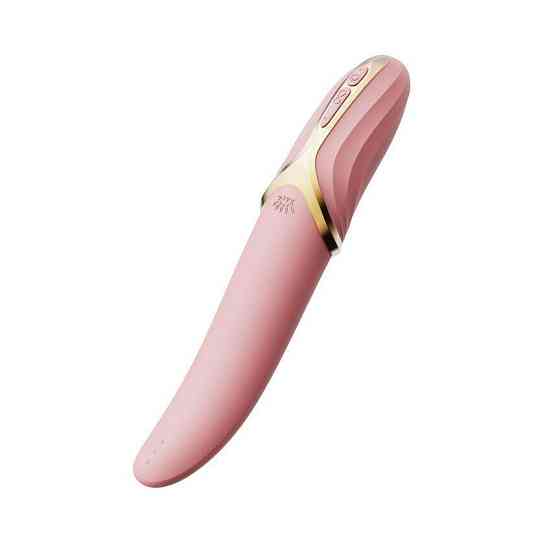 Вібратор Zalo – EVE Sakura Pink, вібрація + ротація, імітація язичка, підігрів до 39 °C Sex Aura Київ