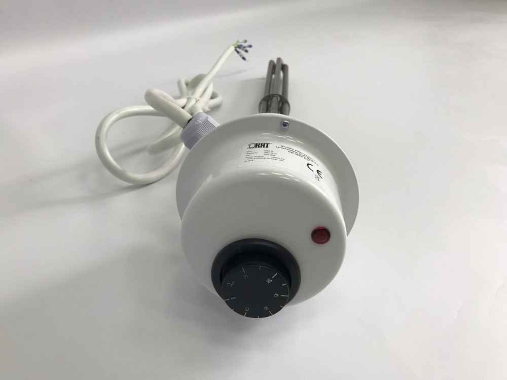 Тен электрический с терморегулятором GR-B KHT 4.5 квт 1 1/2, 220 Харьков - изображение 2