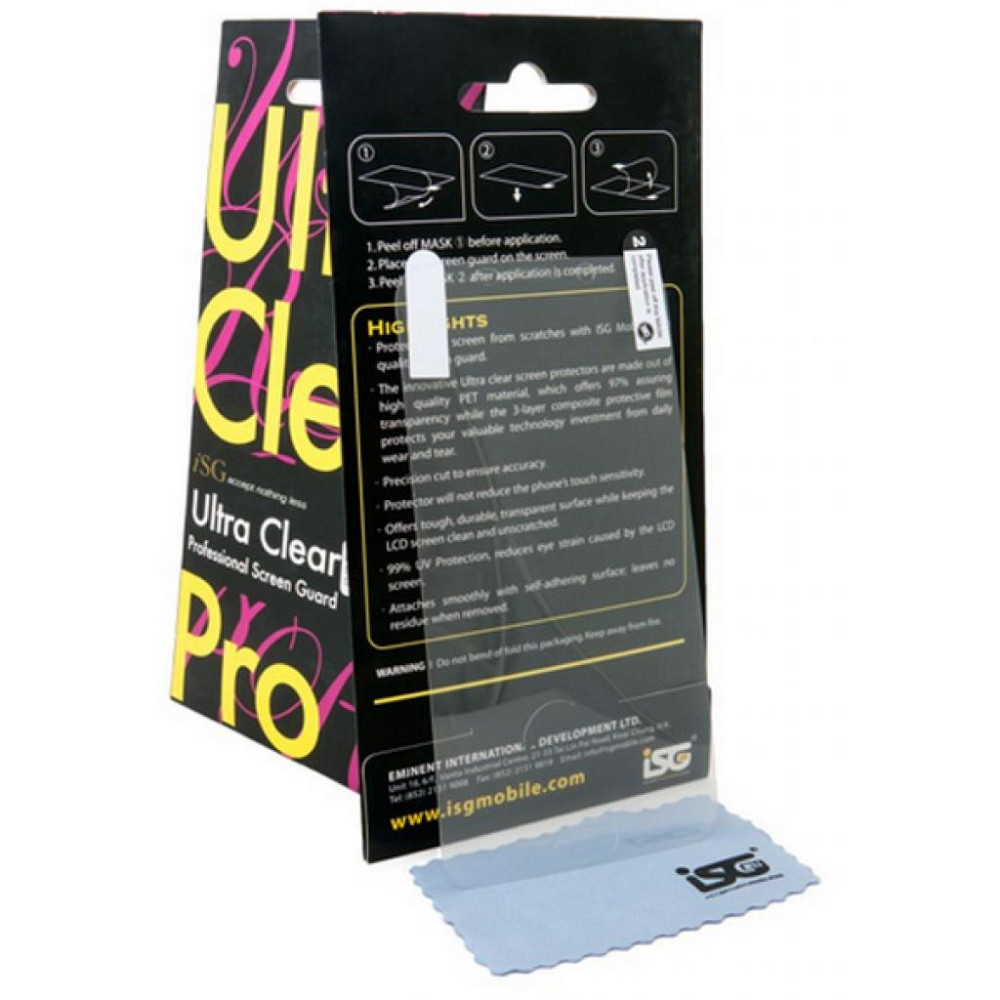 Плівка захисна iSG Ultra Clear Pro для Samsung Galaxy S6 Edge plus (SPF4252) Вінниця - фото 2