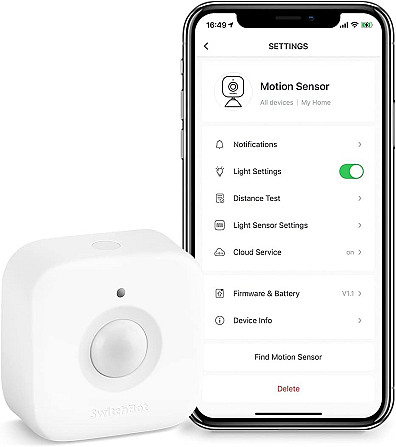 Датчик руху SwitchBot Motion Sensor W1101500 Луцьк - фото 1