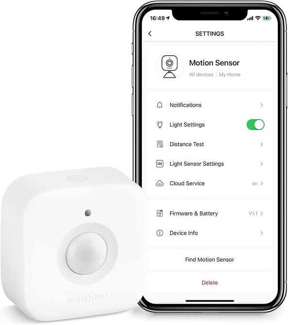 Датчик руху SwitchBot Motion Sensor W1101500 Луцьк - фото 1