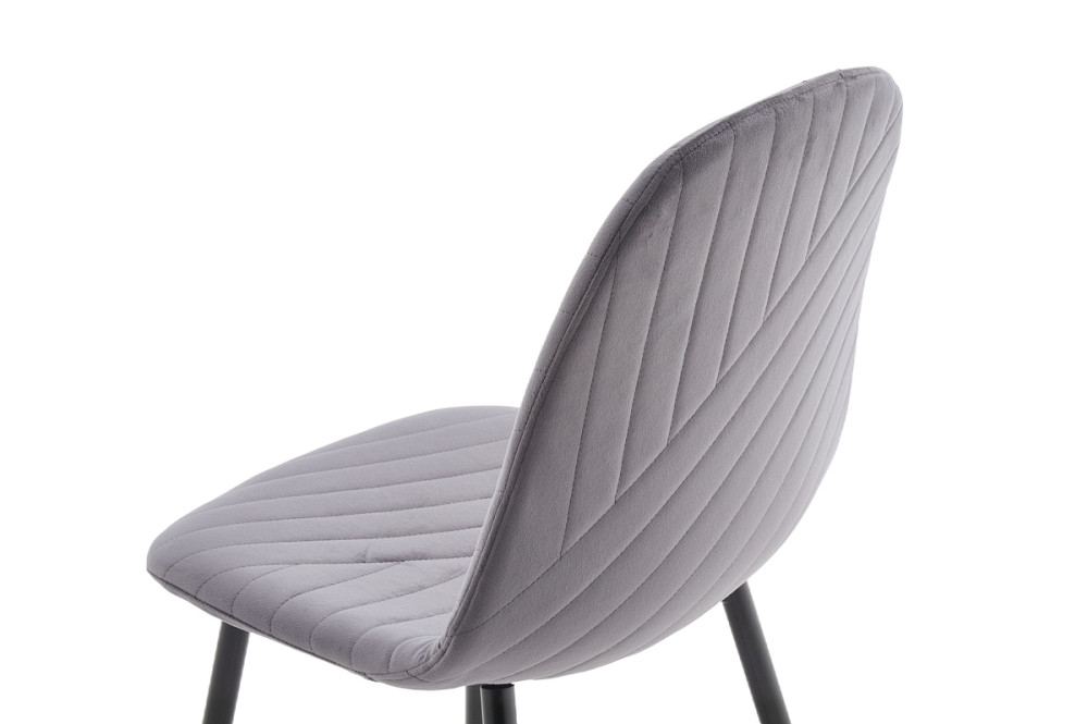 Стілець Яріс чорний/велюр сірий, G062-40 Київ - фото 7