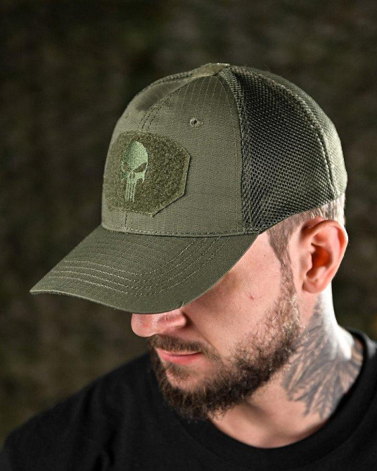 Тактична бейсболка chastener oliva Одеса - фото 1