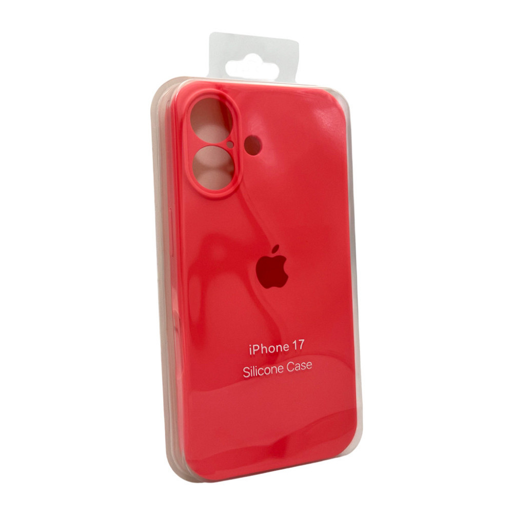 Чохол для смартфона Silicone Full Case AA Camera Protect for Apple iPhone 17 50,Pink Orange Київ - фото 2