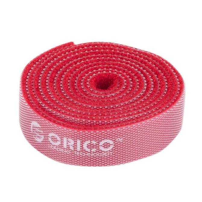 Стяжки для кабелів ORICO CBT-1S-RD (Червоний 1шт, 1м) Николаев - изображение 1
