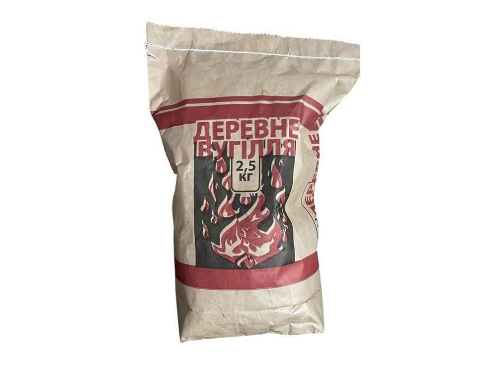 Деревне вугілля 2,5кг ТМ ПОЛУМЯ Київ - фото 2