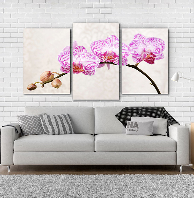 Модульная картина Цветы Орхидея Art-138_3 Киев - изображение 2