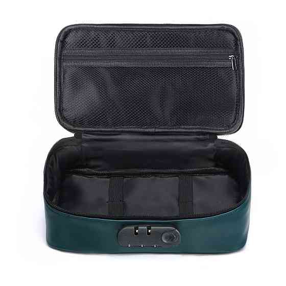 Кейс для игрушек Dorcel DISCREET BOX LUXURY GREEN, кодовый замок, 27×16×7,62 см Sex Aura Киев