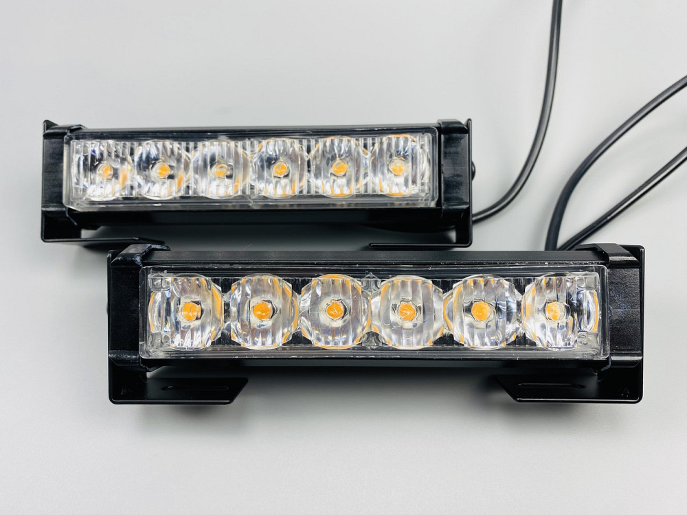 Стробоскоп LED комплект 2 шт автомобільний спалах-стробоскоп сигнальні вогні Мукачево - фото 9
