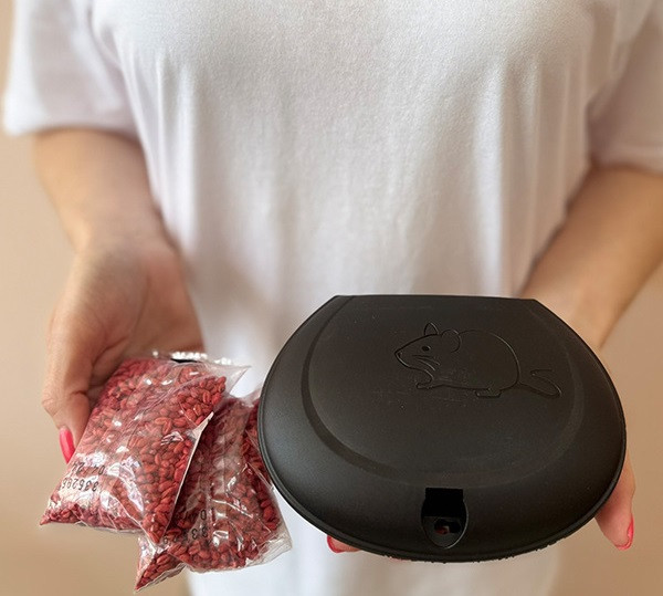 Ловушка грызунов Arox (контейнер + яд, 100 г) Днепр - изображение 3