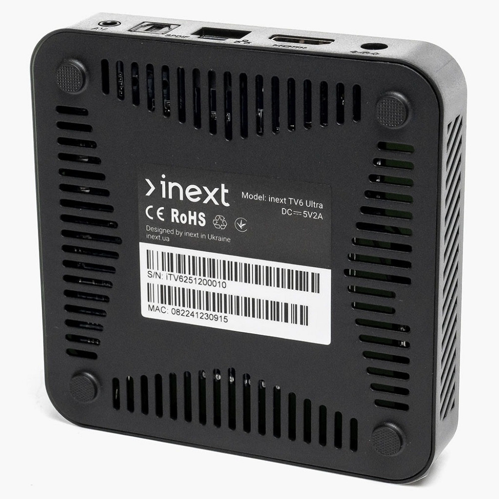 Медіаплеєр iNeXT TV6 Ultra ( Чорний ) Харків - фото 3