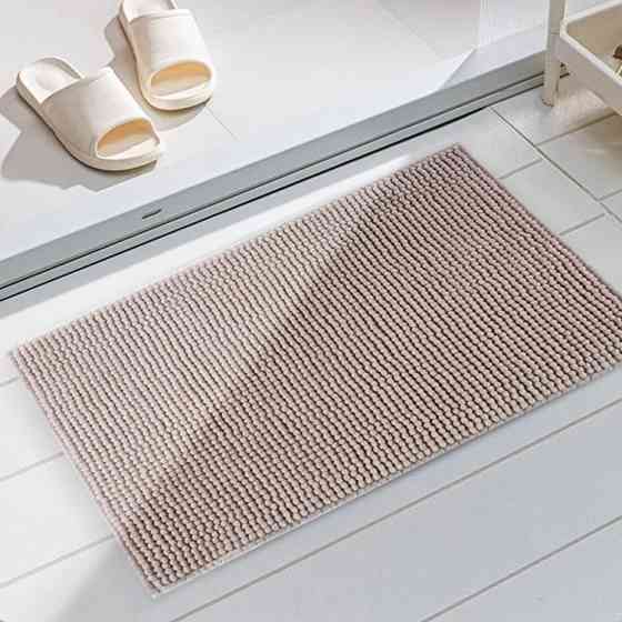 Коврик для ванной комнаты и душа Bathlux изготовлен из специального нескользящего материала, Бежевый Каменец-Подольский