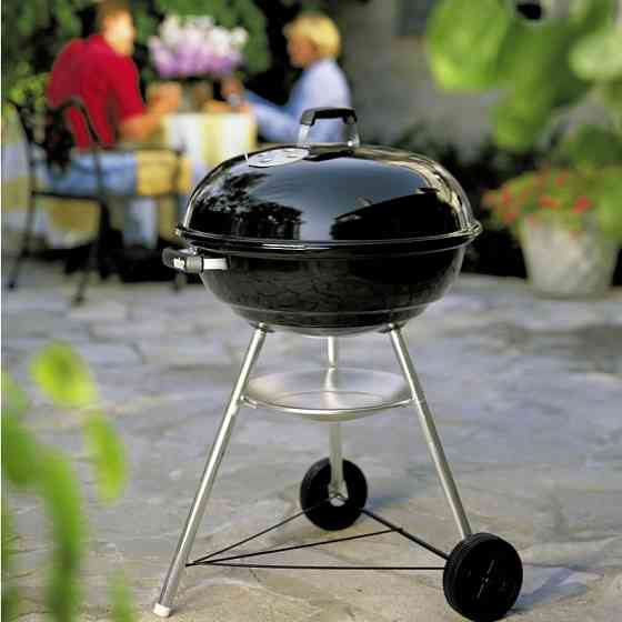 Вугільний гриль Compact Kettle 57см чорний Weber 1321004 Код: 004883 Рівне