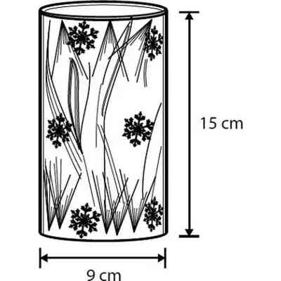 Прикраса декоративна Luca Lighting Світильник led 15 Сірий 15 х 9 см (8718861992076) Вінниця